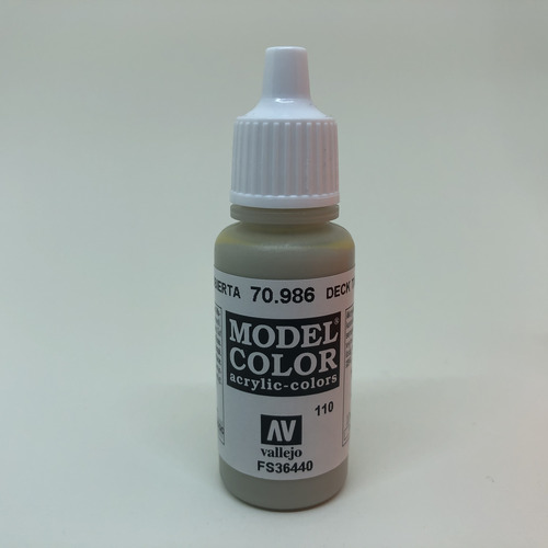 Acrylic color Vallejo Model Color 70986 Deck Tan (17ml)